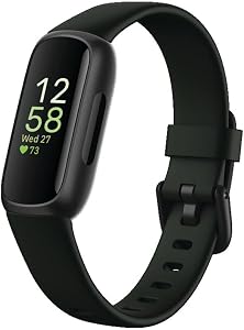 Fitbit Inspire 3 Health & Fitness Tracker with Stress Management, Workout Intensity, S