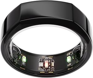Oura Ring Gen3 Heritage - Black - Size 11 - Smart Ring - Size First with Oura Ring Gen3 Si