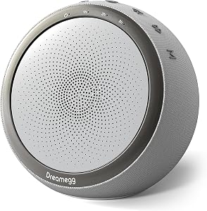 Dreamegg White Noise Machine for Adults - 10W Powerful Sound Machine with 29 Soothing Soun